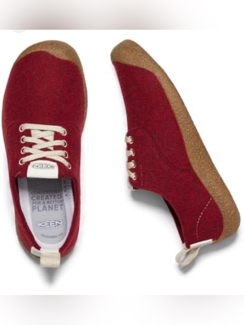 Keen Damen Mosey Derby Sneakers Red Women's 9